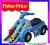 Fisher Price Jeździk Pchacz CHODZIK + 2 SAMOCHÓD