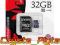 Kingston Micro SDHC 32GB+Adapter SD Gw.LifeTime