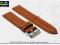 PASEK DO ZEGARKA 20 mm DILOY P205.08.20 BRĄZOWY