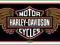 HARLEY DAVIDSON - WINGS LOGO - plakat 91.5x30.5cm