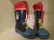 kalosze dziecięce, granatowo-czerwone, rozmiar 26