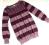 CUDO długi sweterek JAK SUKIENKA sweter 152-158 cm