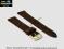 pasek do zegarka 18 mm DILOY P178.18.2  BRĄZOWY
