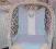 Poszewka z haftem shabby chic 38 x 38 cm