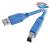 Kabel USB 3.0 A-B 3m SUPER SPEED 5 Gbit/sec HQ