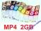 -  MP4 Mp3 2gb PL FM 1.8 lcd dyktafon  --- 9 KOLOR
