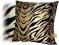 poszewki tafta AFRYKA zebra 45 jasny beż/ZŁOTO