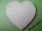 serce drewniane do decoupage 20 cm walentynki