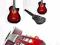 GITARA 3/4 CUTAWAY CZERWONA + POKROWIEC GRATIS