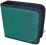 ETUI NA 24 CD/DVD ZIELONE - NOWE - FOLIA - KURIER