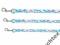 SMYCZ SPLASH BLUE L-XL 1,0m/25mm