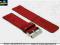PASEK DO ZEGARKA 26 mm DILOY 327.26.4 CZERWONY