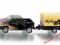SIKU 1643 Pick - Up z przyczepą