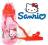 BIDON HELLO KITTY z AUTOMATYCZNĄ SŁOMKĄ # PROMOCJA