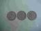 3 monety o nominale 1zł z 1949 roku