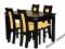 Promocja! Stół ST-8 80x140x180 + 4 Krzesła K-42
