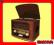 STYLOWE RADIO RETRO + CD + MP3 + USB CAMRY CR1109