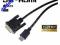 Kabel DVI-HDMI 10m INCORE FVat B-stok