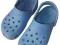 Klapki CROCS 35 niebieskie błękitne M 2 W 4