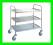 Turmag, Wózek kelnerski - z 3 półkami 900x500