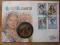 1 CROWN 1990 - GIBRALTAR  -KOPERTA NUM. 4162