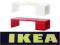 Ikea LACK Stolik,119x42x39cm połysk