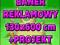 BANER REKLAMOWY 130 x 600 cm - z super projektem