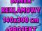 BANER REKLAMOWY 140 x 300 cm - z super projektem