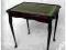 Stolik jednojak blat skórzany