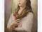 Św. Maria Goretti stary obrazek święty
