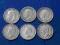 6 x sixpence  W. Brytania srebro 500 (C'126)