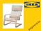 IKEA Fotel Pello PELLO SOLIDNY _________ WYPRZEDAŻ