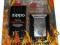 PREZENT ZIPPO- ZAPALNICZKA+BENZYNA+KAMIENIE