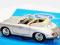 PORSCHE 356B SREBRNY MODEL 1:24 WELLY AUTOKOLEKCJA