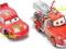 Cars Auta Disney Zygzak + Zlomek Red Mater Strazak