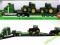 TRUCK+2x TRAKTOR JOHN DEERE  1:87 SIKU 1837