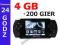 4GB KONSOLA PMP MP3 MP4 MP5 PL.MENU + 200 GIER M50