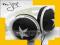 SŁUCHAWKI NAUSZNE MEGA BASS - CZARNE GWIAZDA