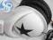 SŁUCHAWKI PRZEWODOWE GWIAZDA NEW-STYLE / BIAŁE