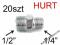 REDUKCJA PNEUMATYCZNA 1/2'' GZ-1/4'' GZ 20szt HURT