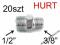 REDUKCJA PNEUMATYCZNA 1/2'' GZ-3/8'' GZ 20szt HURT