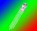 Dioda LED RGB 5mm matowa WA