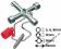 Klucz do szaf sterowniczych KNIPEX 001103