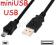 Kabel USB - miniUSB 2m AM-BM ekran typu canon Łódź