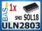 Układ scalony __ ULN2803 __ SOL18 __ SMD