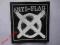 ANTI FLAG - naszywka, sitodruk !, punk rock