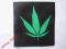 MARIHUANA - Naszywka  , sitodruk !