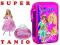 Piórnik podwójny z wyposażeniem BARBIE PRINCESS