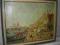 Piękny Stary Obraz  " W Porcie "