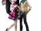 Lalka zestaw MONSTER HIGH DRACULAURA i WOLF